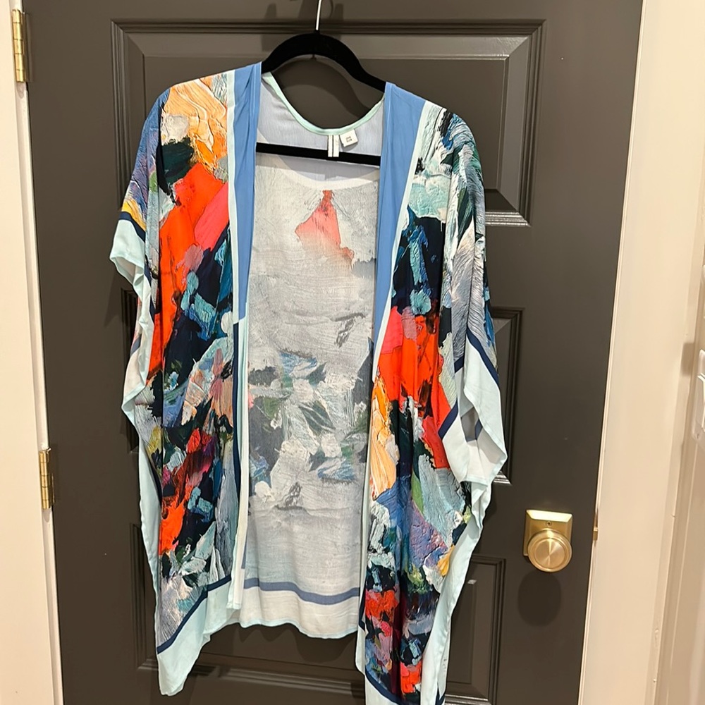 Anthropologie cape/wrap.  One Size.  100% Viscose.  Brand is Blink